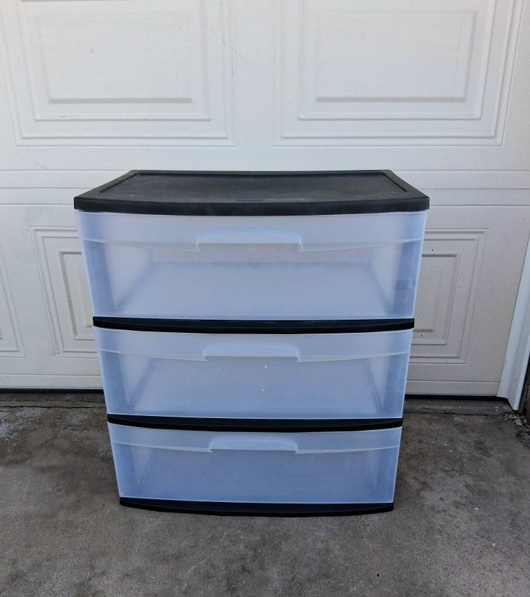 Plastic Storage Drawers