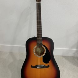 Fender Acoustic Guitar 