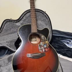 $300 Yamaha Compass Series Acoustic Electric Guitar