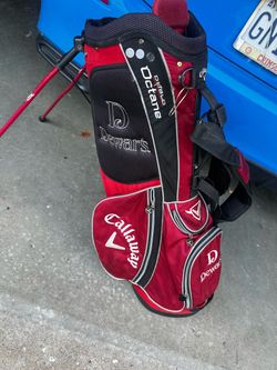 Callaway Diablo carry / stand Golf Bag with double straps, ready for many more rounds, 6 way Top, $59