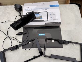 Type S Solar Wireless Parking Camera Kit