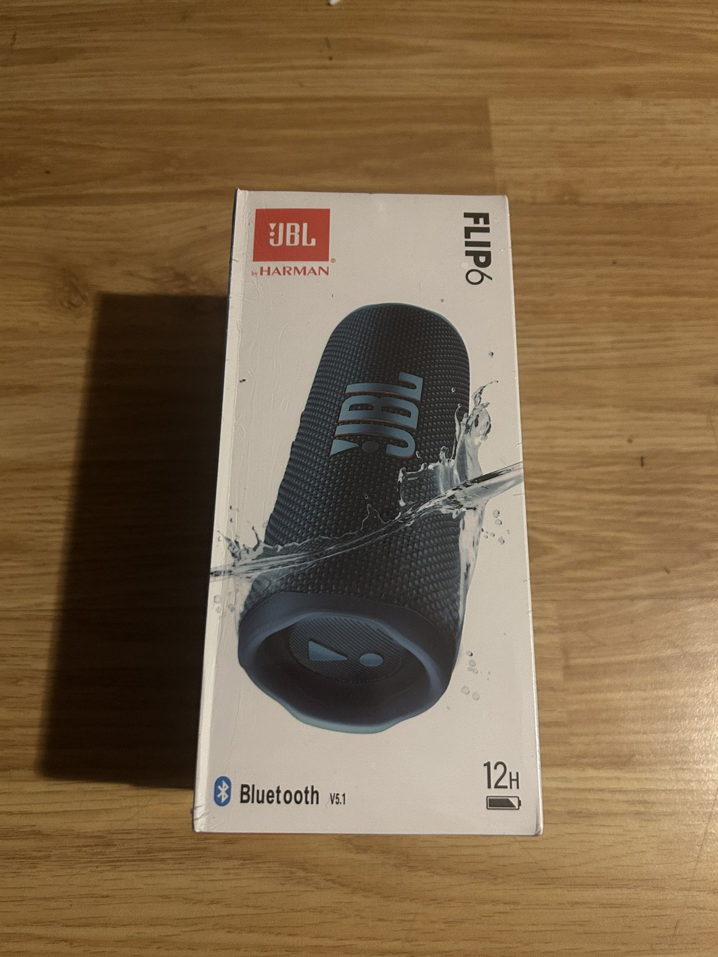 Brand New Jbl Flip 6 Blue Speaker 50$