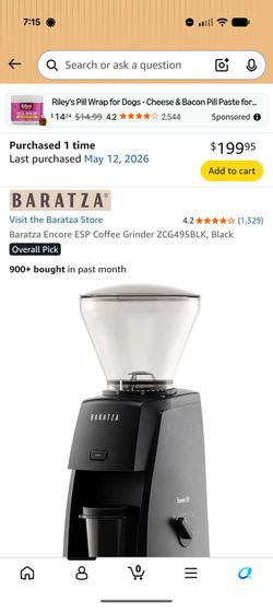 Baratza Grinder