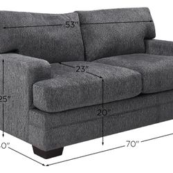 Almost New Oversized Love Seat