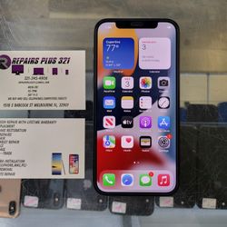 Black iPhone 12 128gb AT&T Cricket Net10 Straight Talk