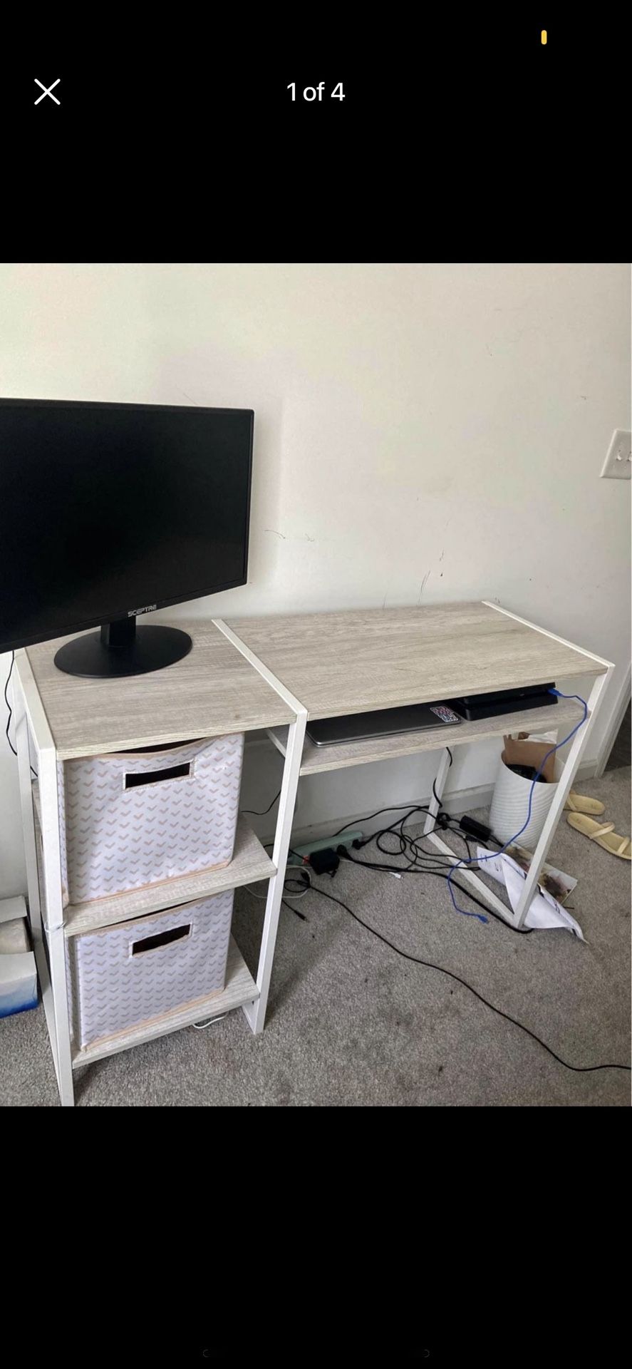 Light Gray Desk 