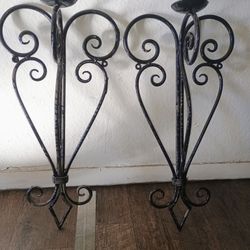 METAL CANDLE HOLDERS / $30/ Pick Up Only