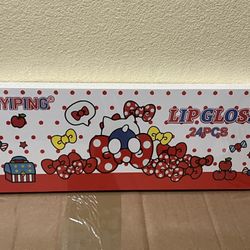 SIYIPING Lip Gloss & Lip Liner Set 24PC New