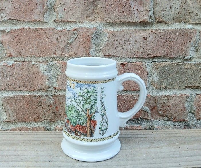 Vintage Schedel Stein 
