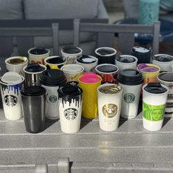 Starbucks Ceramic Tumblers and Mugs Holiday City Disney Massive Collection