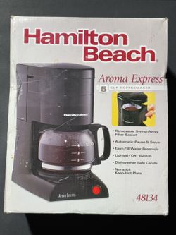 Hamilton beach coffee maker