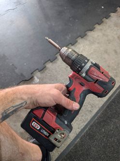 Milwaukee drill with battery