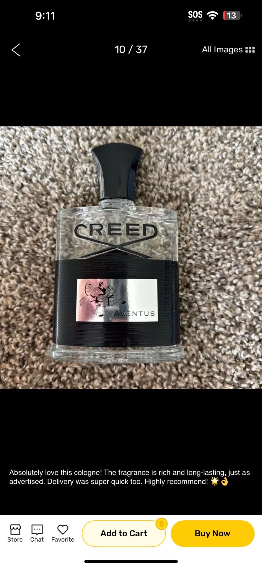 CREED cologne