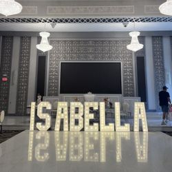 Light Up Beautiful Wood Letters 