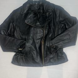 Vintage Leather Jacket Sz Small