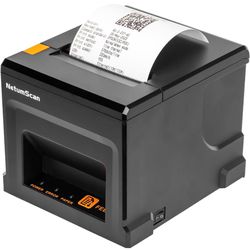 NetumScan 80mm POS Receipt Printer 300mm/s USB Thermal Receipt Printer with Auto Cutter Cash Drawer, USB Ethernet Interface, Support Windows/Mac/Linux
