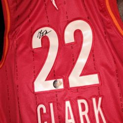 Caitlin Clark Signed Autograph Coa Jersey Indiana Fever Iowa Hawkeyes