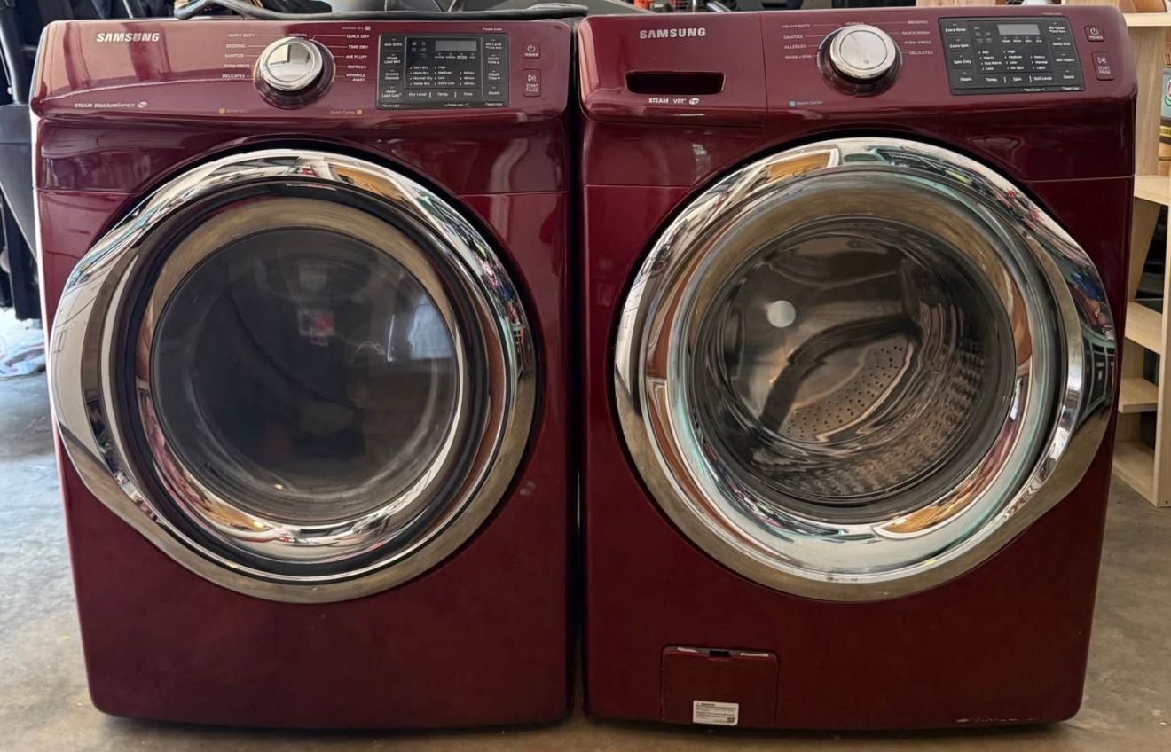 Samsung Washer And Dryer