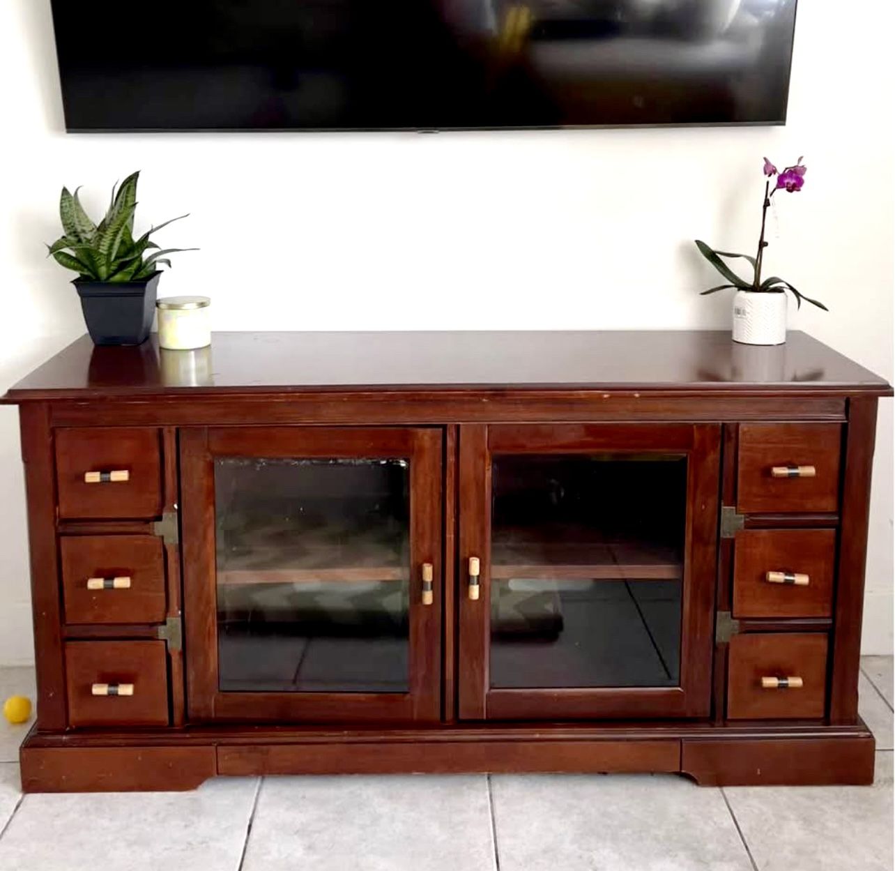 Wood TV Stand
