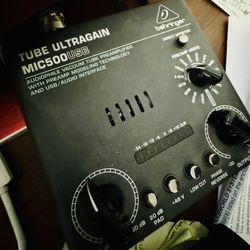 Condenser microphone With pre amp Full Set 