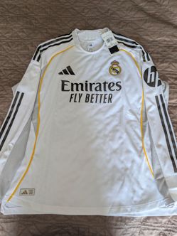 Real Madrid Authentic Player Version Adidas Jersey Mens size XL