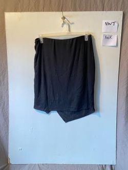 A New Day Women's Black Skirt Size XL NWT