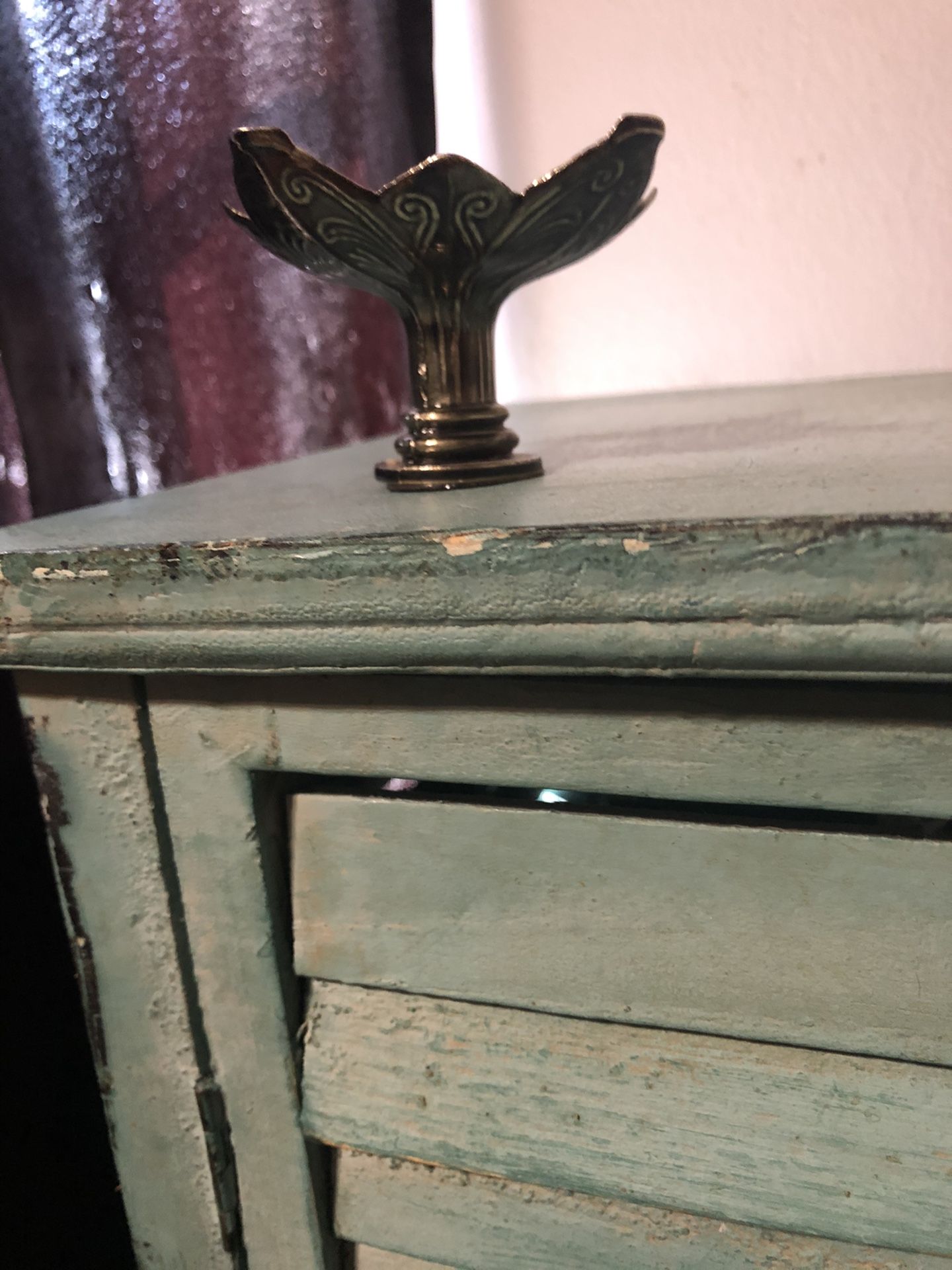 Silver Candle Holder