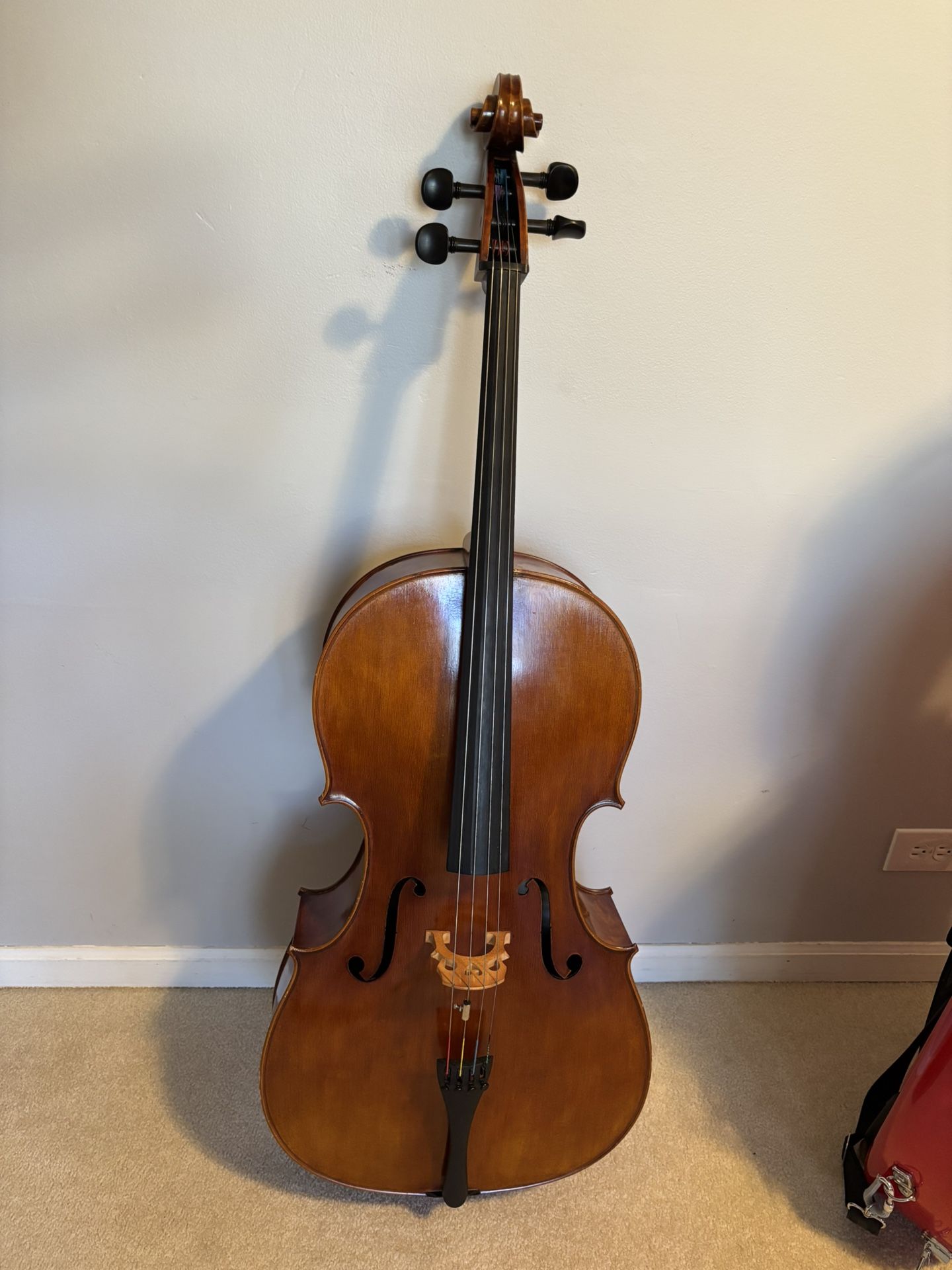 Cello, Hard Case & Bow