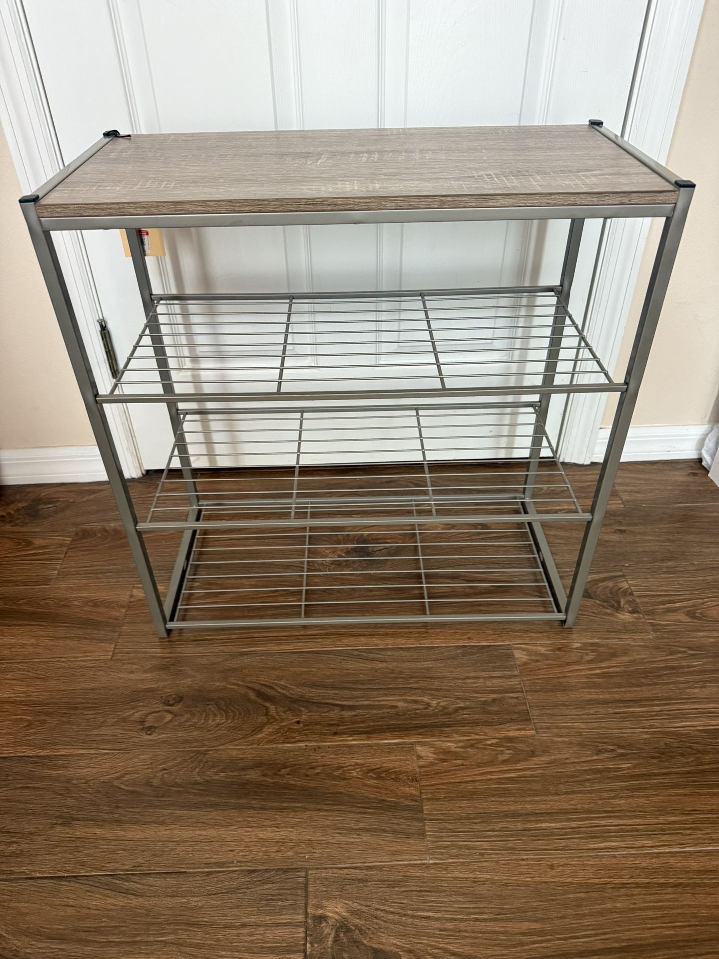 Table Metal /Shoe Rack 25x25x12 D