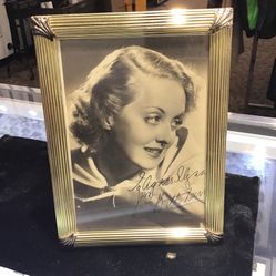 Autographed Bette Davis Picture 5x7 Size