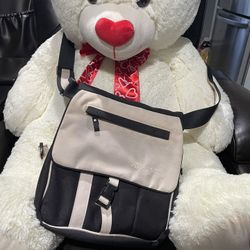 New Purse with five distinct zippered compartments