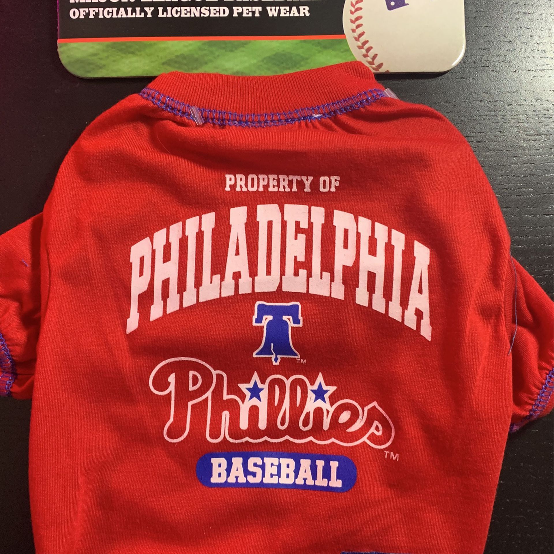 Philadelphia Phillies Baseball Pet Shirt 