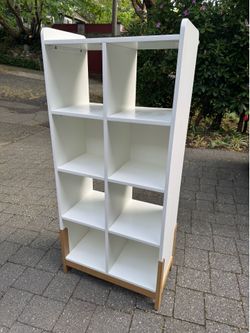 Crate & Barrel Kids tall bookshelf
