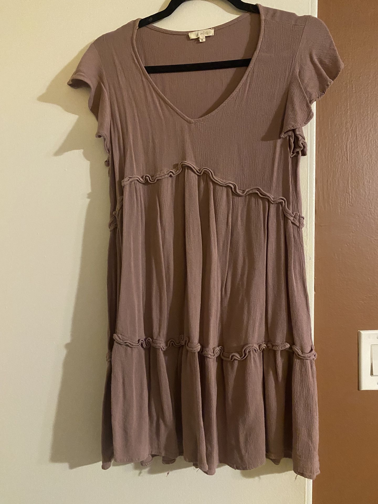 Beautiful Purple Beach Dress