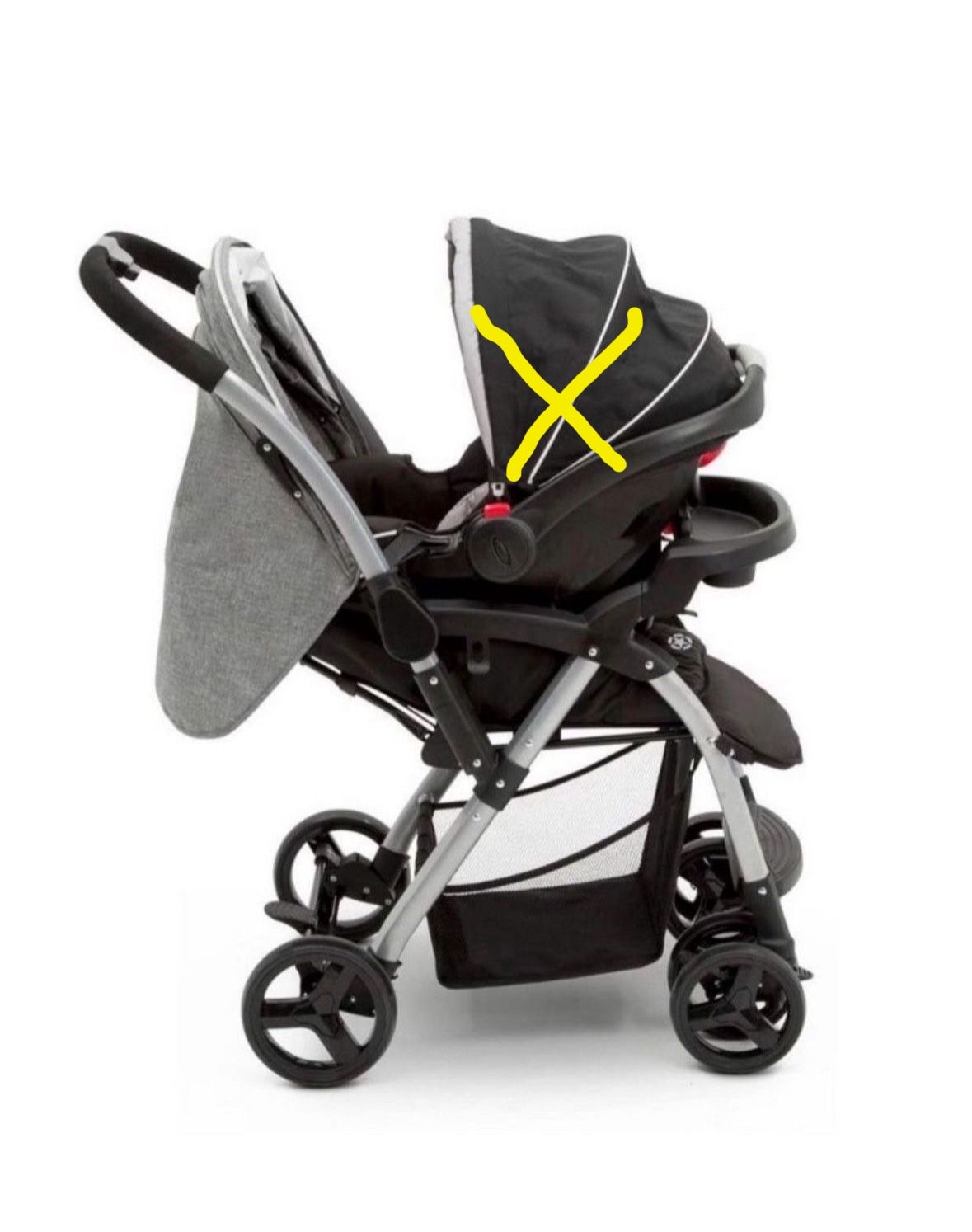 NEW! Jeep Unlimited Reversible Handle New stroller 🌿