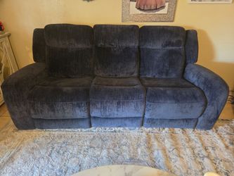 Sofa Console with Wireless Charger and Cup Holders