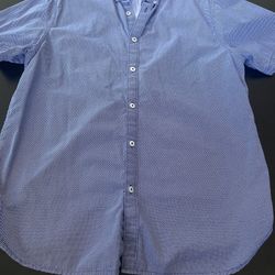 Denim &Flower Shirt Slim Fit