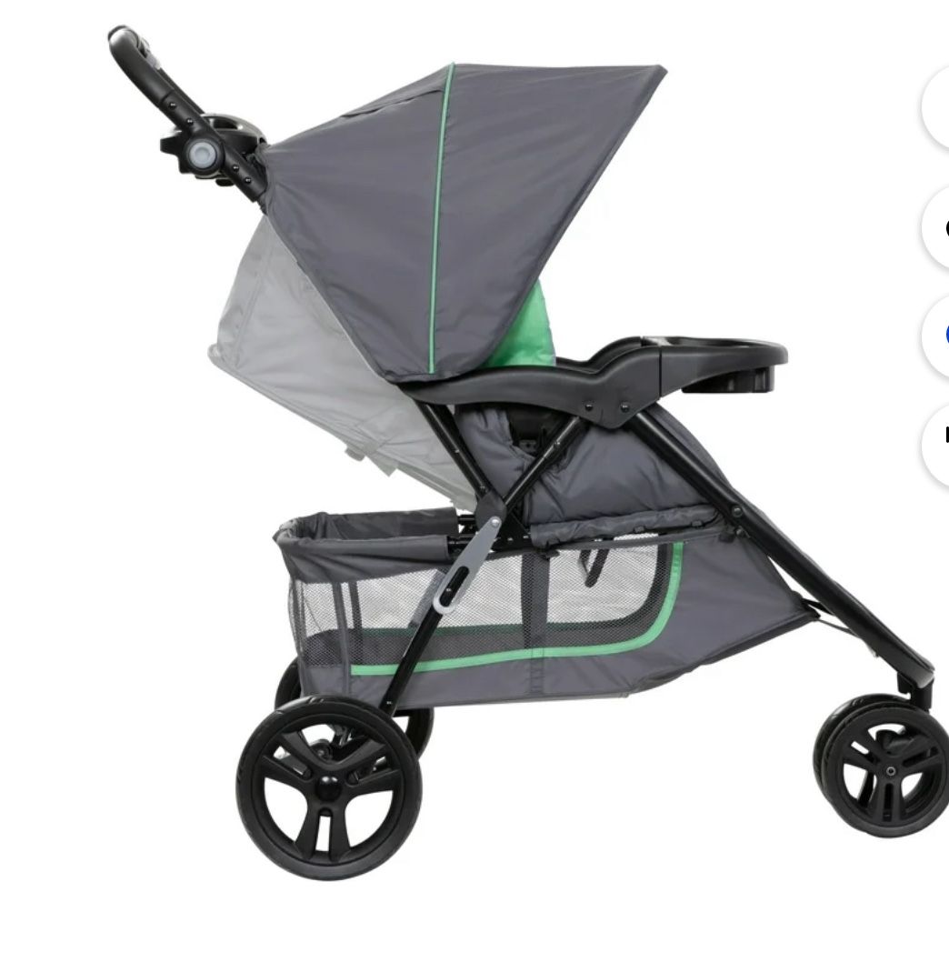 Baby Trend EZ Ride Stroller - Cozy Mint Like New Condition