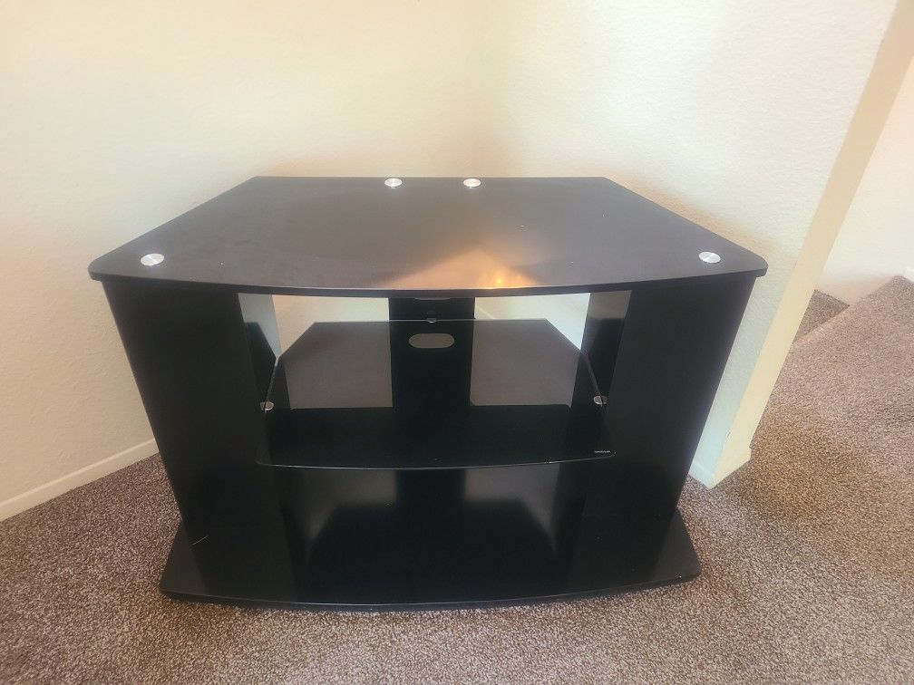 Black TV Stand