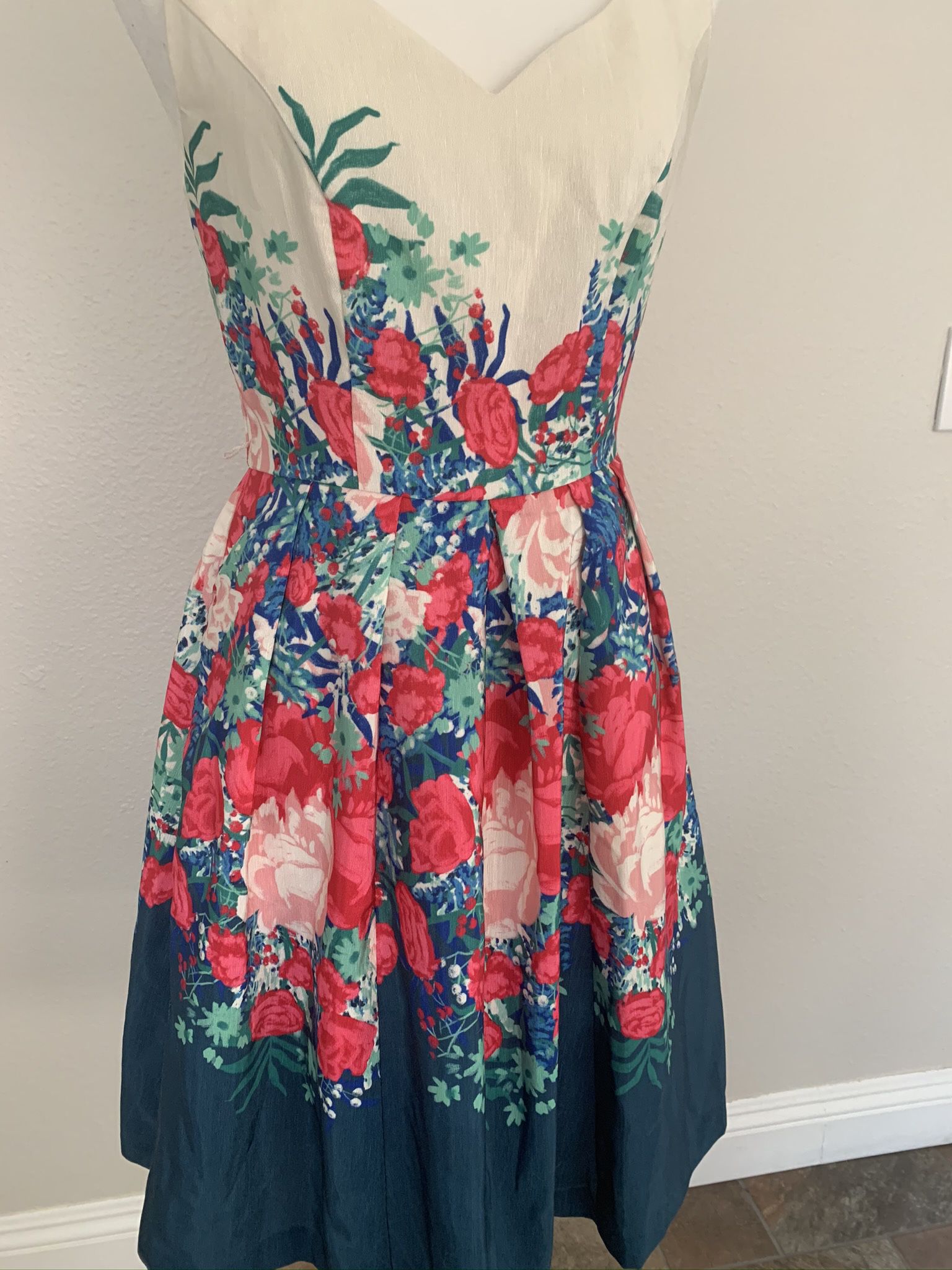 ModCloth Floral Dress