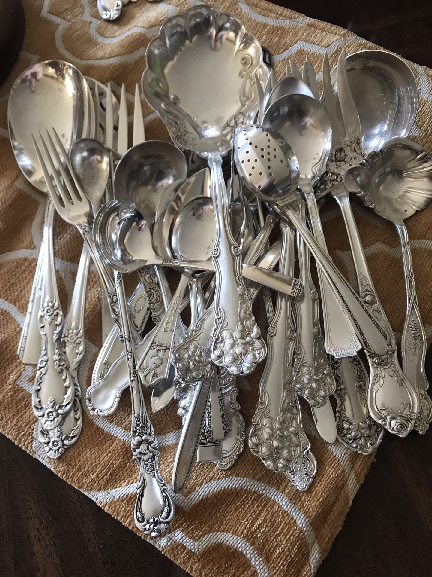 Vintage silverware