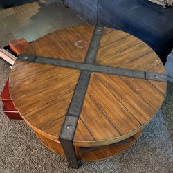 Round Coffee Table $60