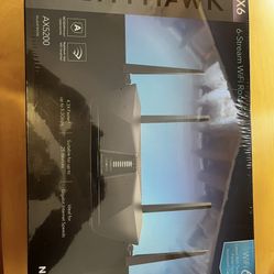 NETGEAR Nighthawk AX6 AX5200 WiFi 6 Router – Brand New (Sealed) 🔥