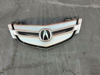 2007-2009 Acura MDX complete grill with emblem OEM.