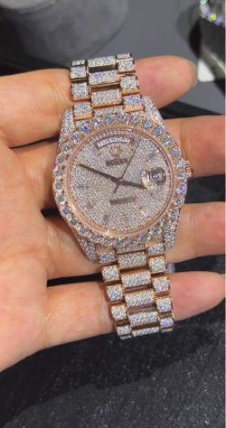 Moissanite vvs rolex