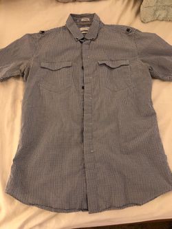 Calvin Klein Dress Shirt Slim Fit Size Small mans