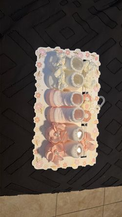 Baby girl gift set