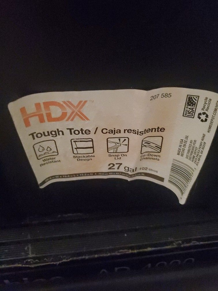 Caja Resistente. Stackable Design (Use For Moving Only) Almost New