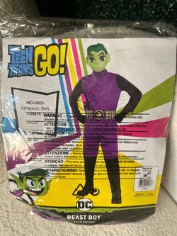 DC Teen Titans Go!  Beast Boy Halloween Costume $25 OBO