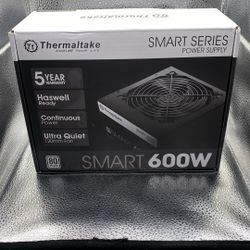 Thermaltake Smart 600W 80 Plus Power Supply
